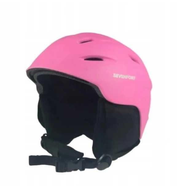 Kask Narciarski S  51-53 cm cm seven for 7 różowy