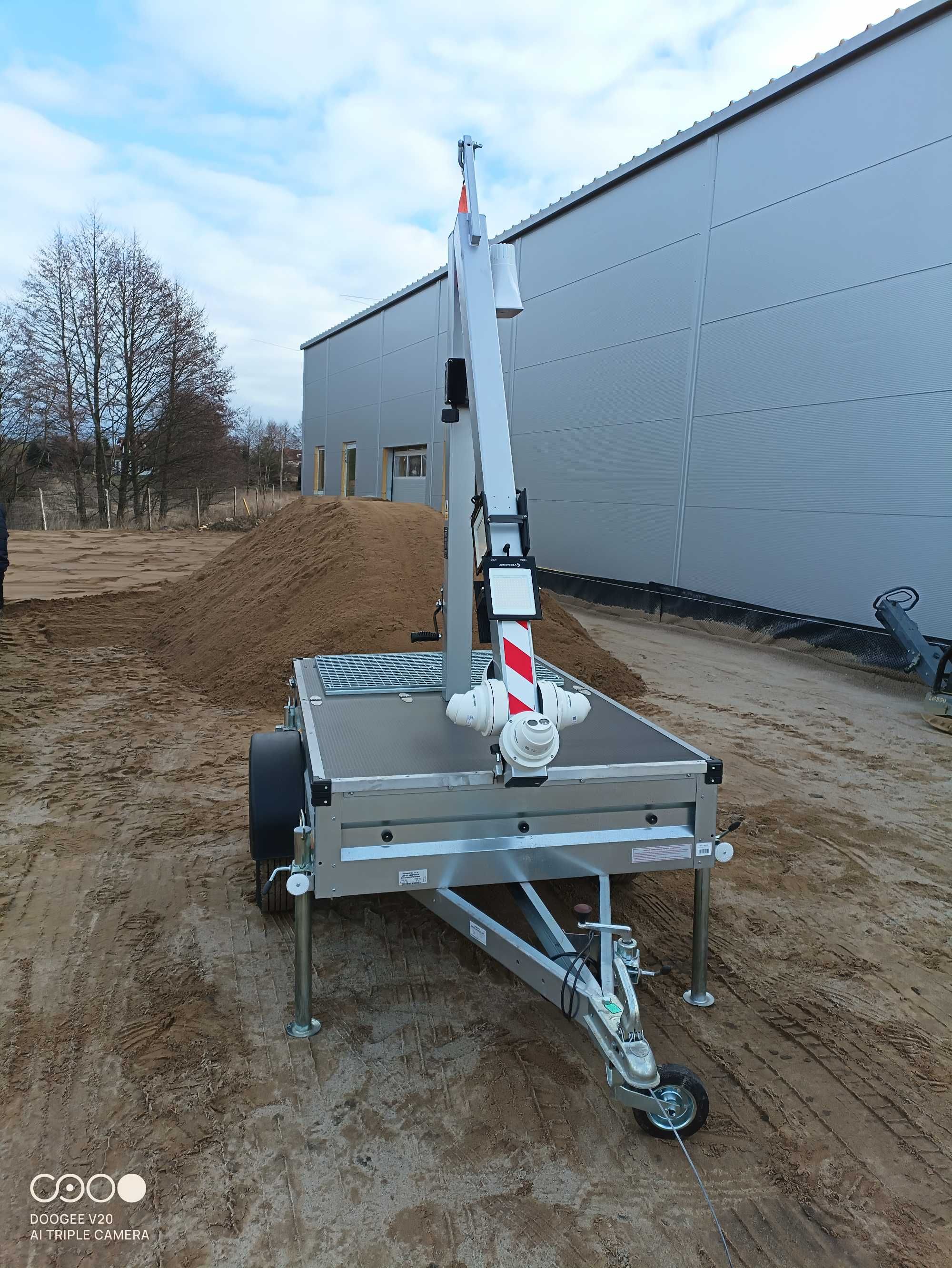 Wieza monitoring mobilny