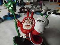 skylanders imaginators Jingle Bell Chompy Mage red