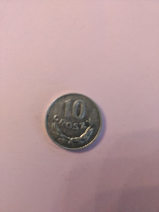 Moneta 10 groszy z 1977r
