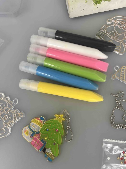 Різдвяні новорічні вітражі набір для творчості