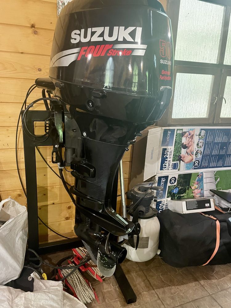 Продам двигун для човна Suzuki DF 50 4х тактний