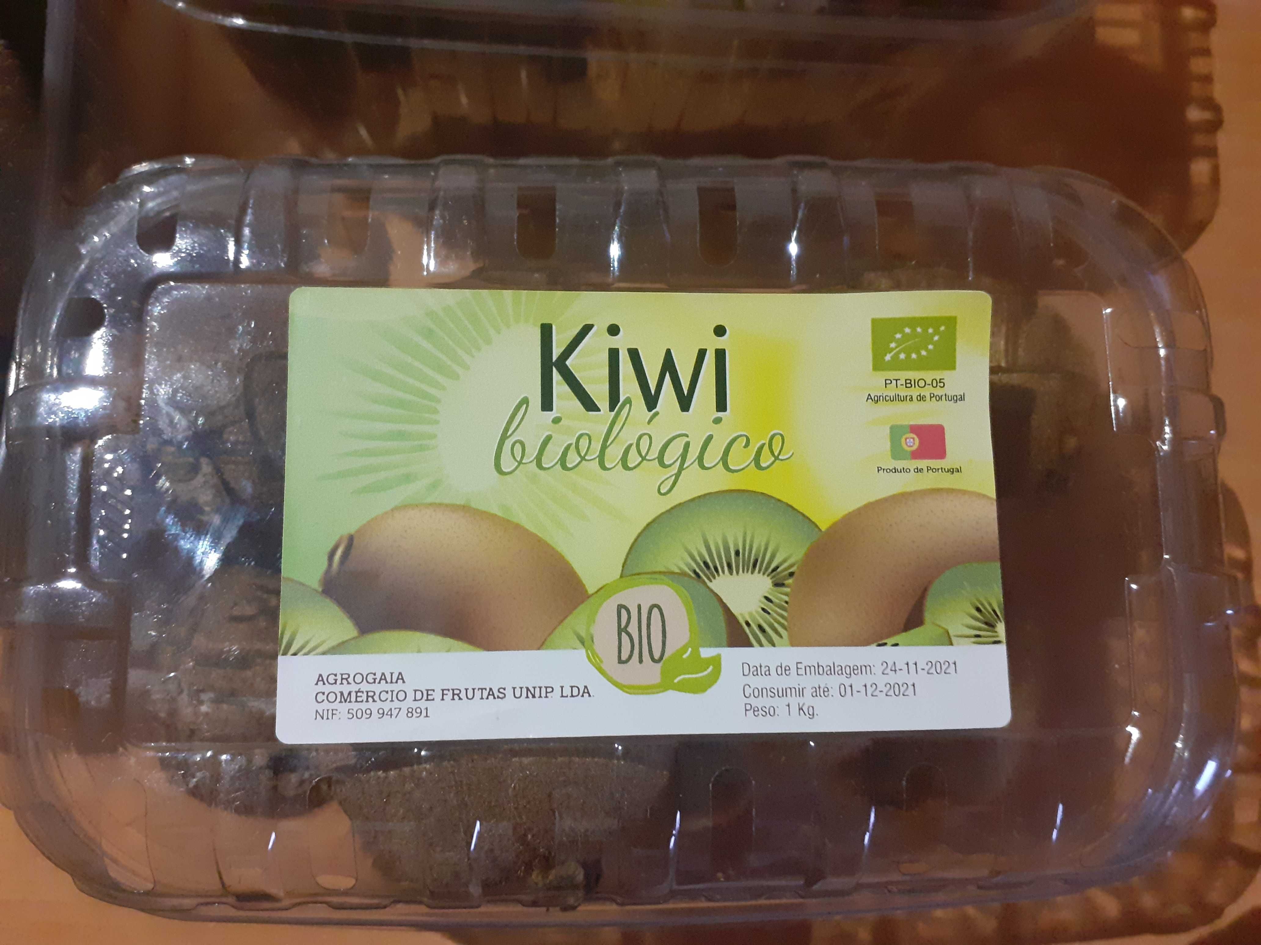 Kiwi biológico para venda