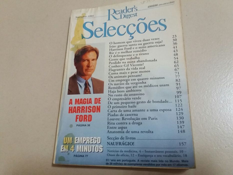 Lote de 9 revistas Seleções do Reader's Digest (anos 70 e 80)