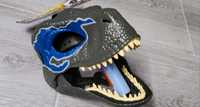 Dino maska Mattel Velociraptor blue tiktok  furry oryginalna