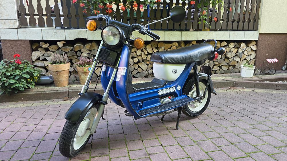 Simson sr 50 4 biegowy skuter zarejestrowany w Polsce Dostawa nie s51