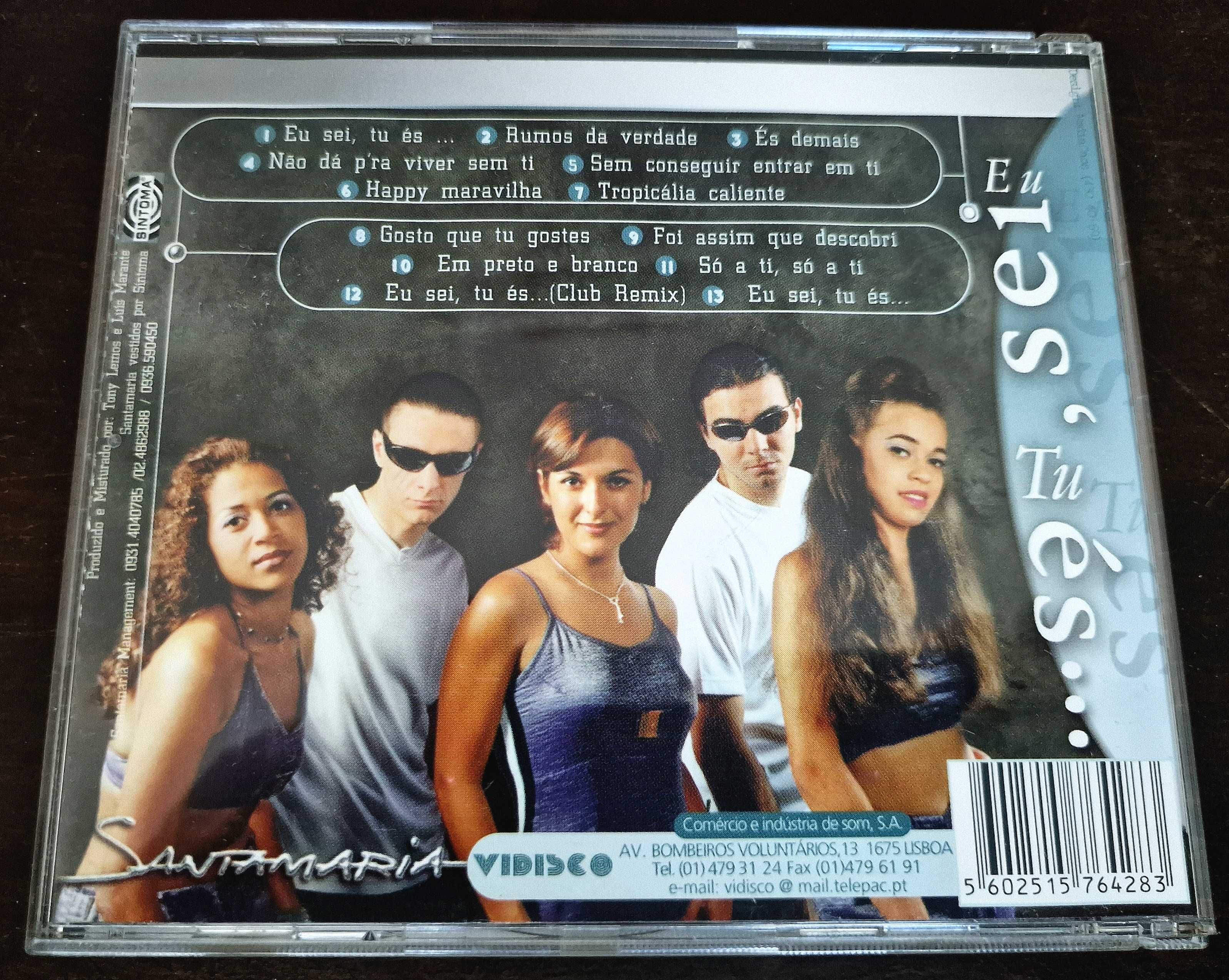 CD musical "Santamaria - Eu sei, tu és..."