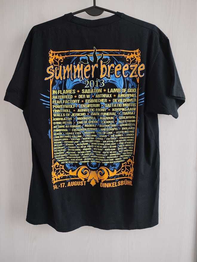 Koszulka Męska T-Shirt Summer Breeze  2013r M