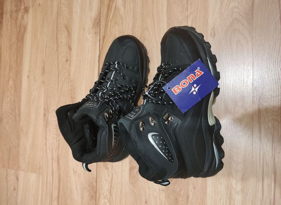 Мужские зимние ботинки фирмы BONA,новые