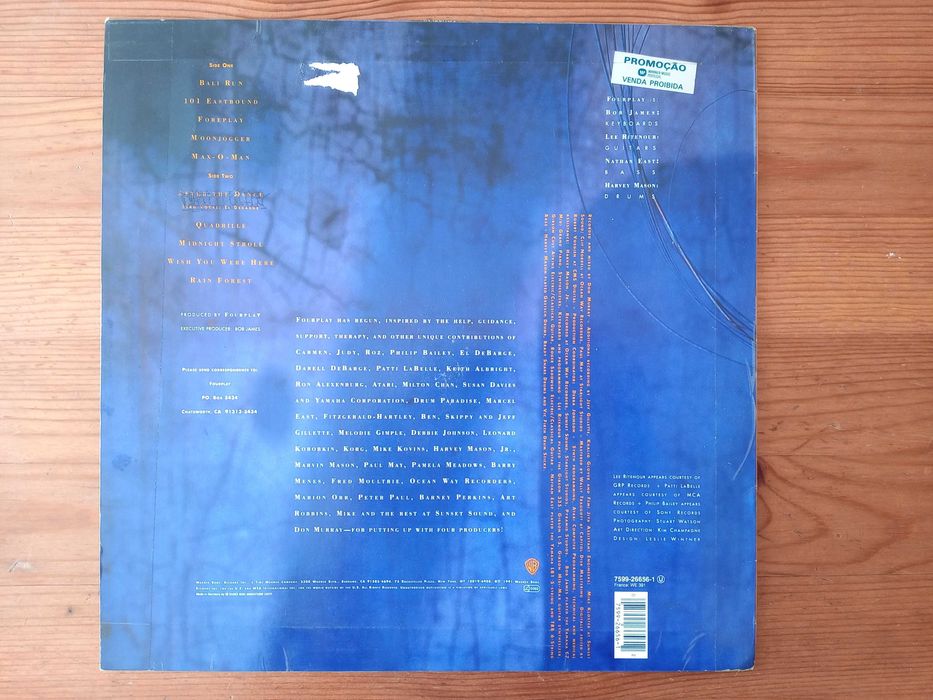 Disco de vinil de Fourplay (1ª edição)