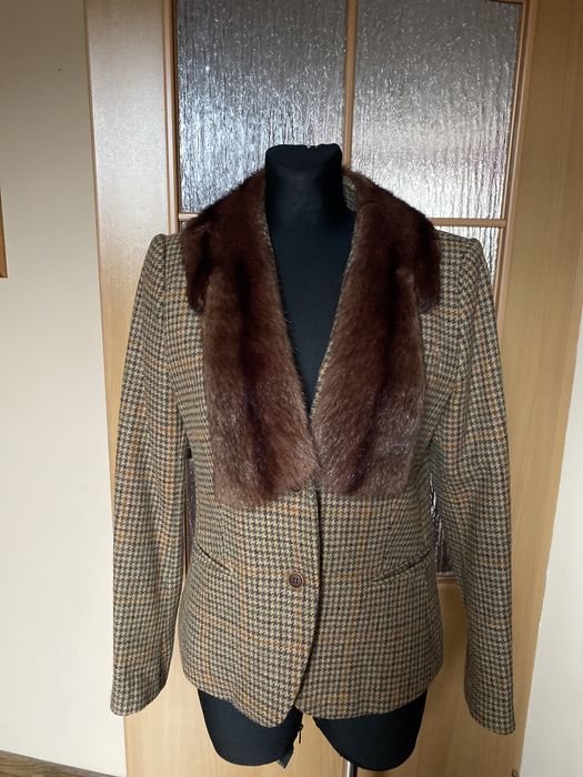 Kolnierz futro futerko naturalnw obszycie do plaszcza