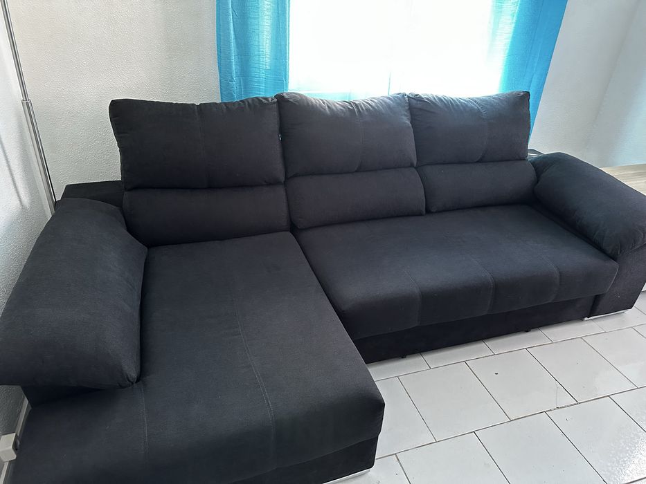 Vendo Sofá-Cama com Chaise Longue direito