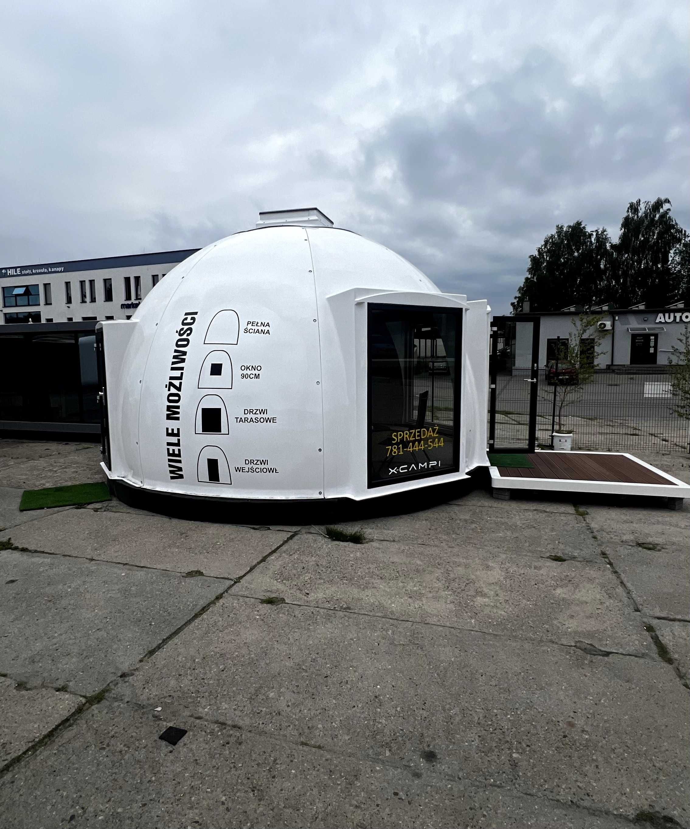 Dom mobilny Tiny House Namiot glampingowy kapsuła prefabrykowany !!