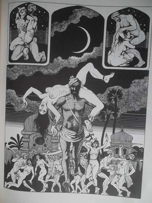 KAMA SUTRA - Ilustrado por Georges Pichard - Capa dura