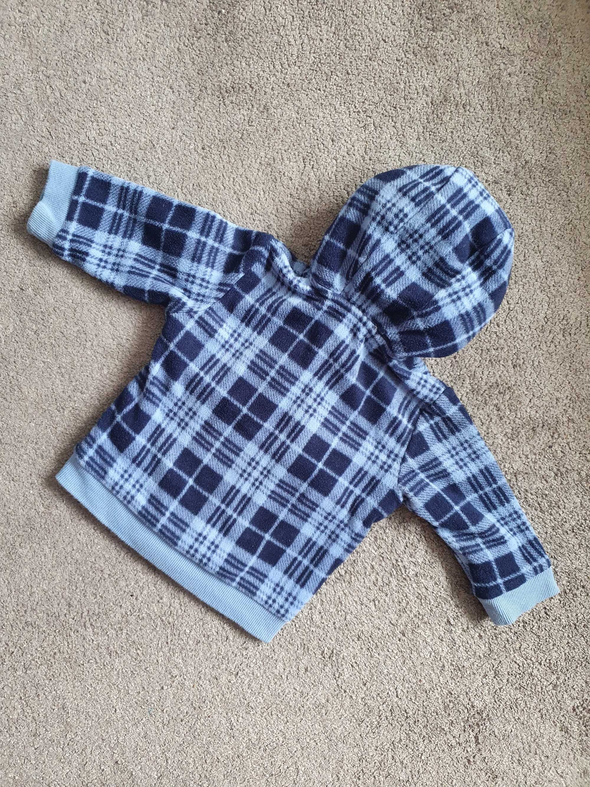 Ciepła bluza niemowlęca Marks & Spencer r. 68-74