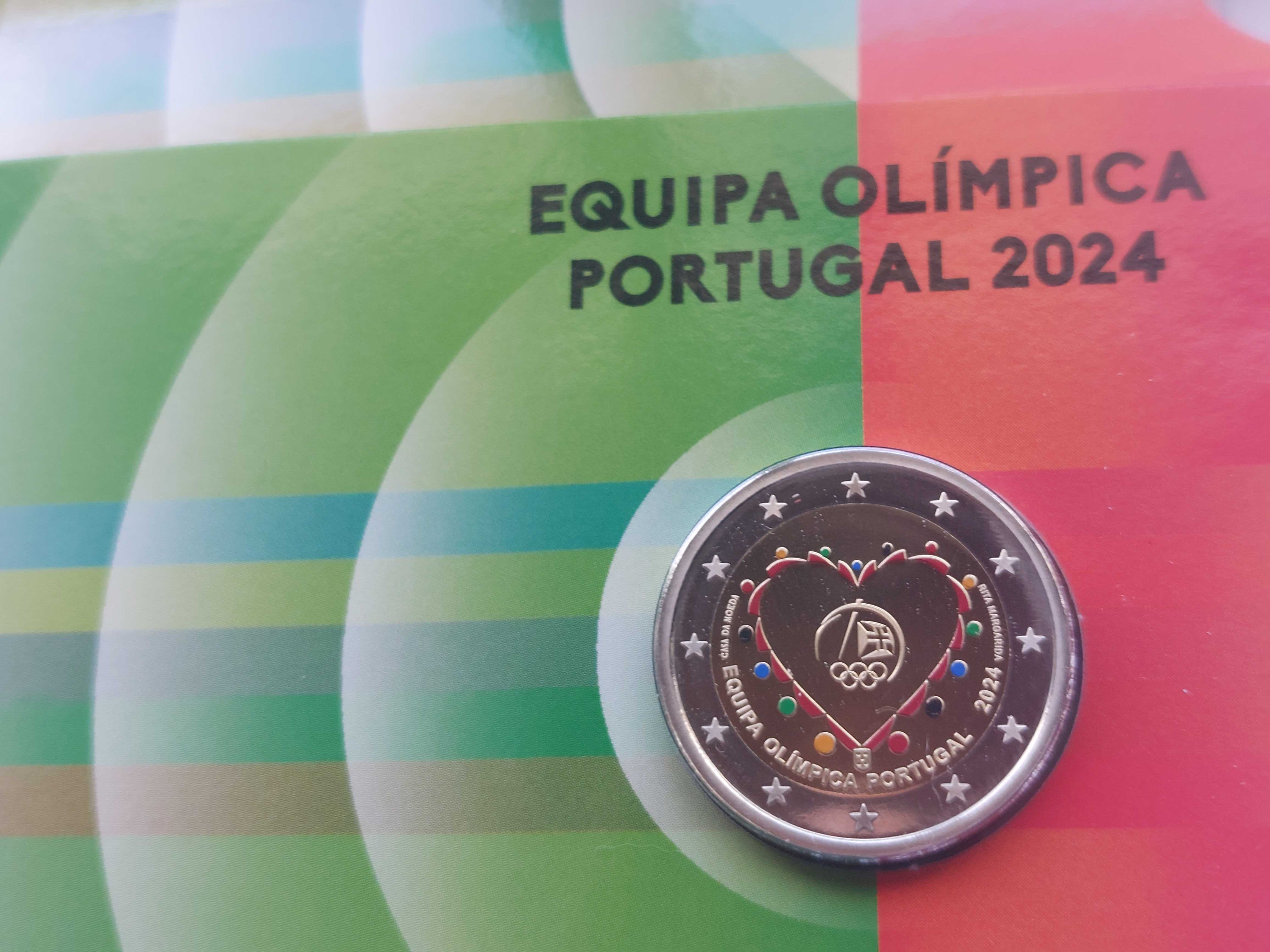 Moedas 2 euros  2025- Escotismo sempre Alerta Sempre Pronto