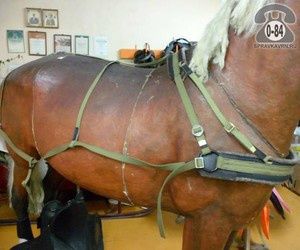 Упряж кінна, хлопкова/ цепки трьох кінцеві