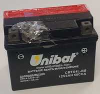 Akumulator Unibat AGM CBTX4L-BS YTX4L-BS ETX4L-BS 3Ah 50A 12V NOWY