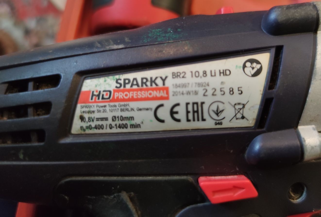 Шуруповерт Sparky BR2 10.8Li HD