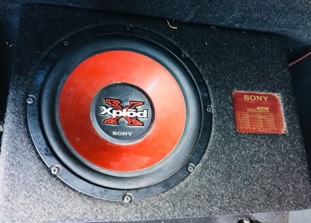 Sub Sony x explode e amp pionner