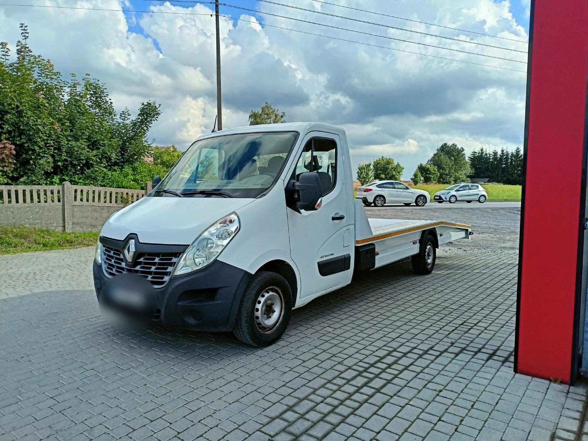 Master 2.3 DCI AUTO LAWETA Aluminiowy Najazd  5 M DŁ Ładowność 1570 KG