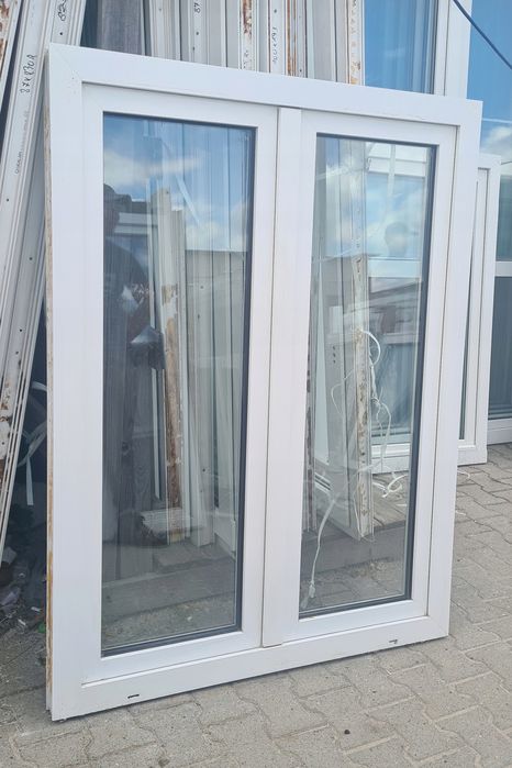OKNA Używane 118X154 OKNO KacprzaK Plastikowe PCV Lider Okna OLX