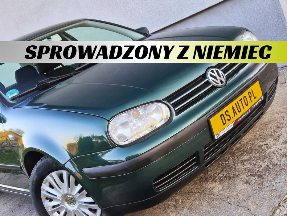 VW Golf IV • benzyna • 2002 • 5 drzwi • sprawna KLIMA • z Niemiec