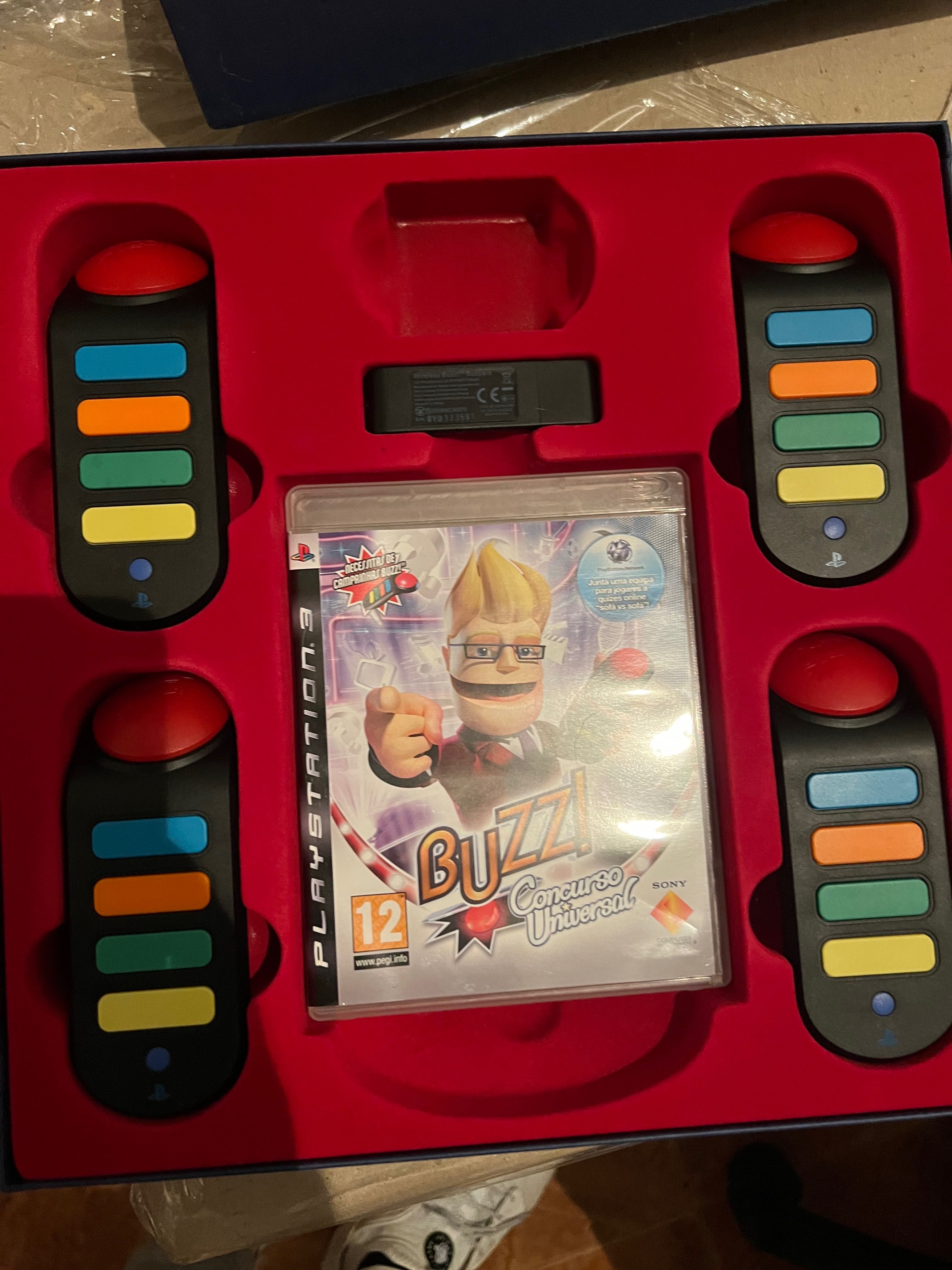 Buzz com dois jogos e comandos Wireless