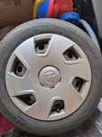 Opony letnie 185/60 R15 Nexen z felgami stalowymi skoda