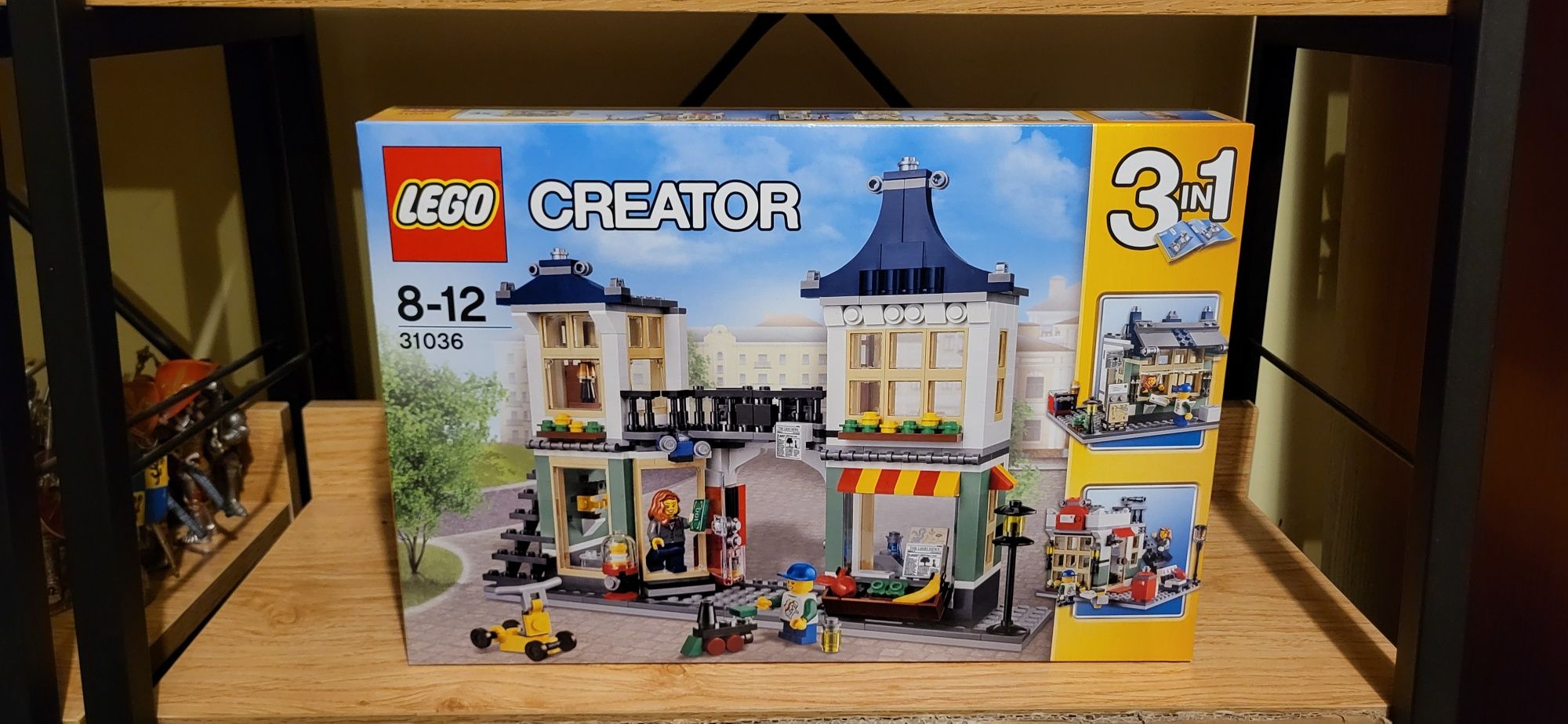 Lego Creator 3w1 31036 Sklep z zabawkami i owocami nowy zestaw