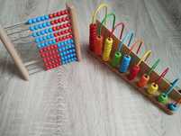Liczydła drewniane,Montessori