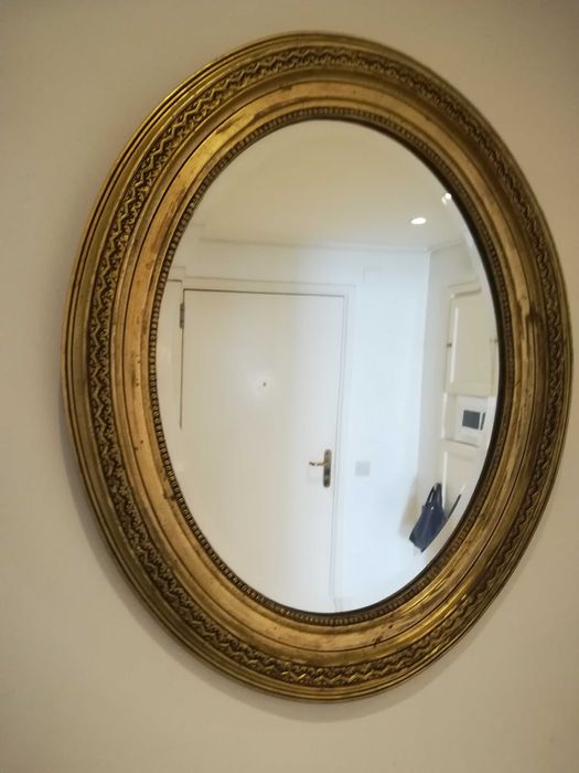 Grande quadro com óleo sobre tela de Fernanda Teixeira