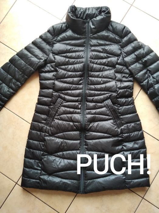 Kurtka puch ciepla pikowana ocieplona zimowa płaszcz a.n.a. XL