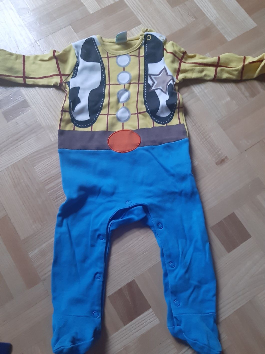 Pajacyk, piżamka, Toy Story, Disney, kowboj Chudy, kostium