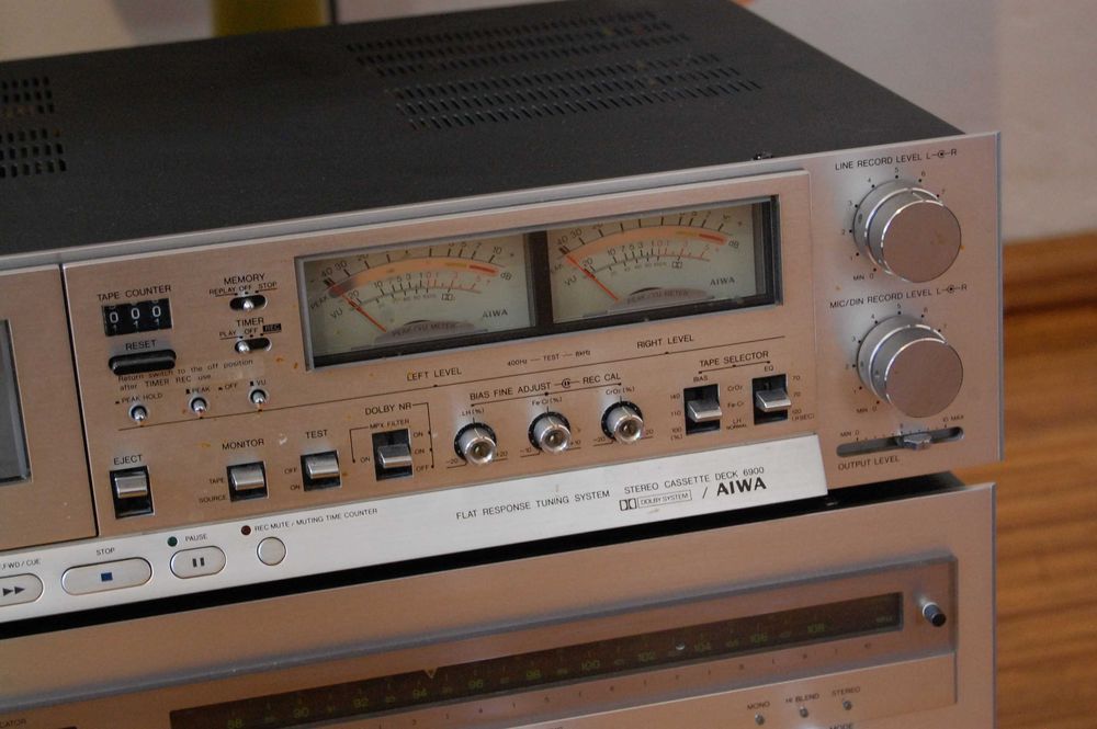 Aiwa aa8700/ad6900/at9700 cały komplet od pierwszego właściciela 230v