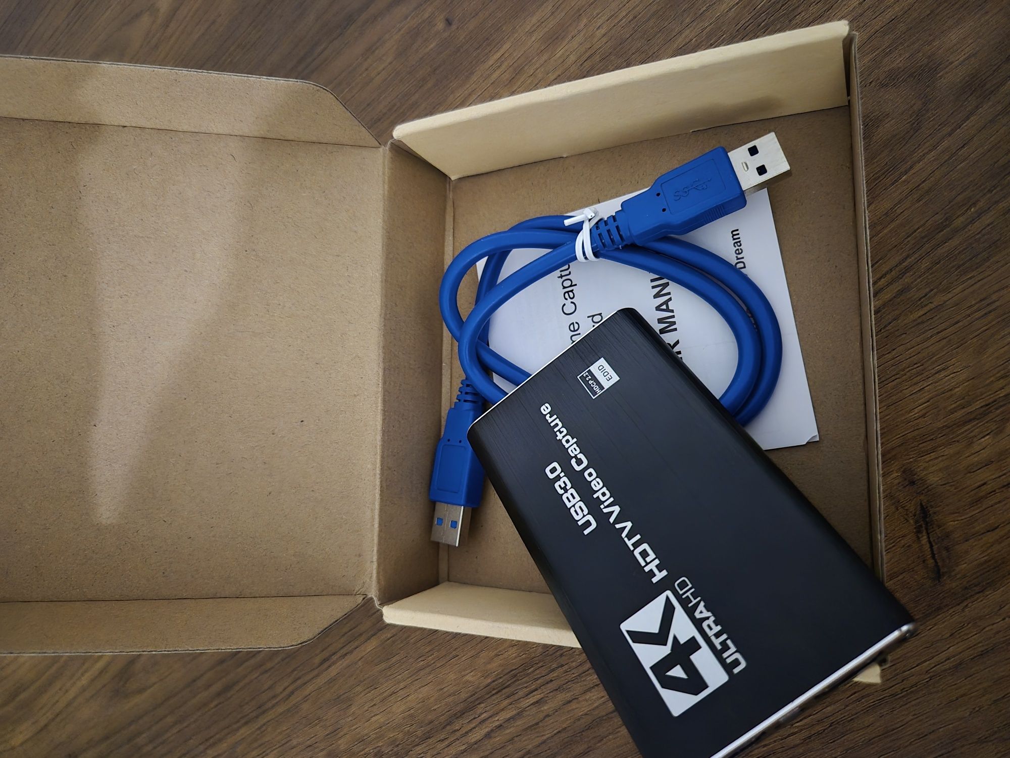 Dispositivo de Captura de Vídeo 4K HDTV
