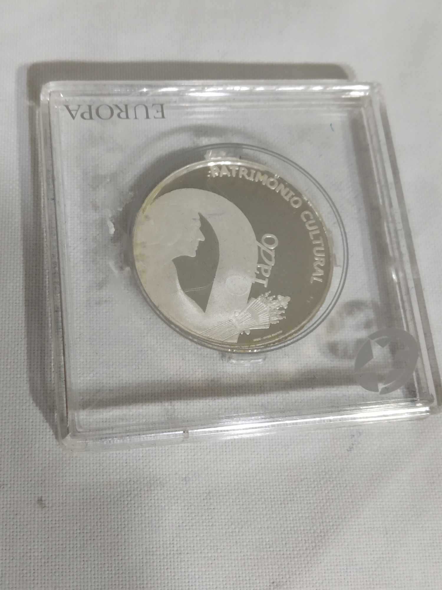 Europa Coin Program moeda fado prata proof