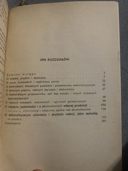 PRL „ Elektrochemia domowa” Stefan Sękowski 1987 r.