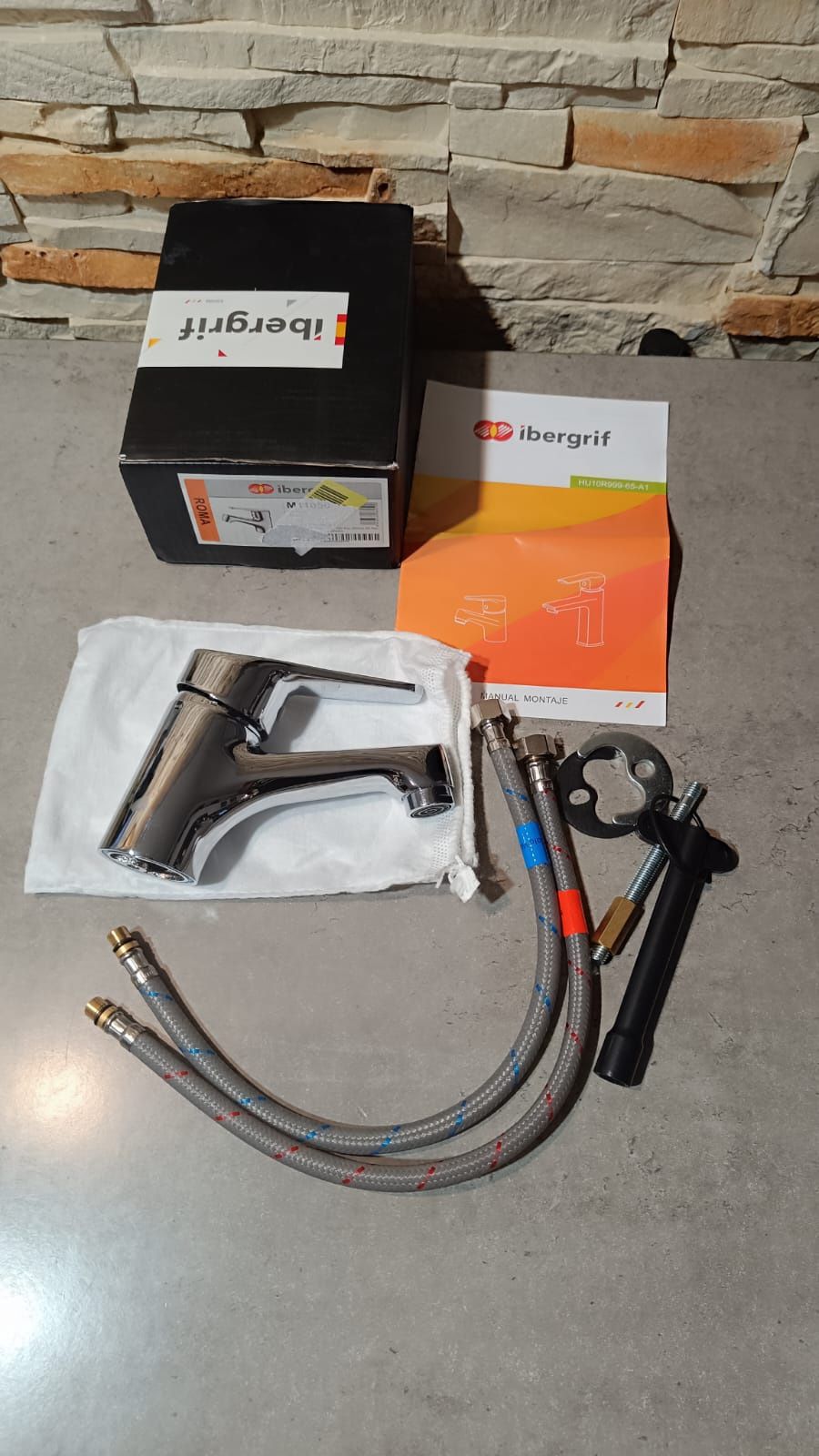 Bateria umywalkowa IbErgrif M11050 Roma
