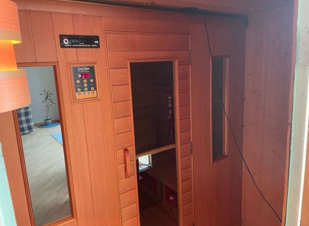 Okazja duża rodzinna sauna sucha typu infrared XL dla 4 osób