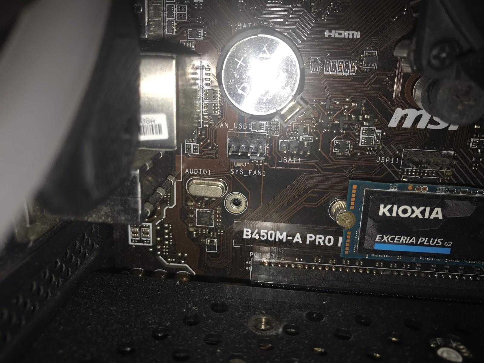 Motherboard B450M-A PRO MAX (na-7c53) + Processador + Memória