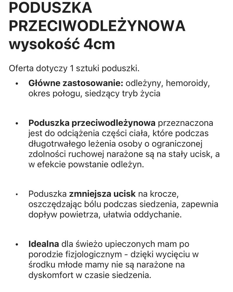 Poduszka ortopedyczna