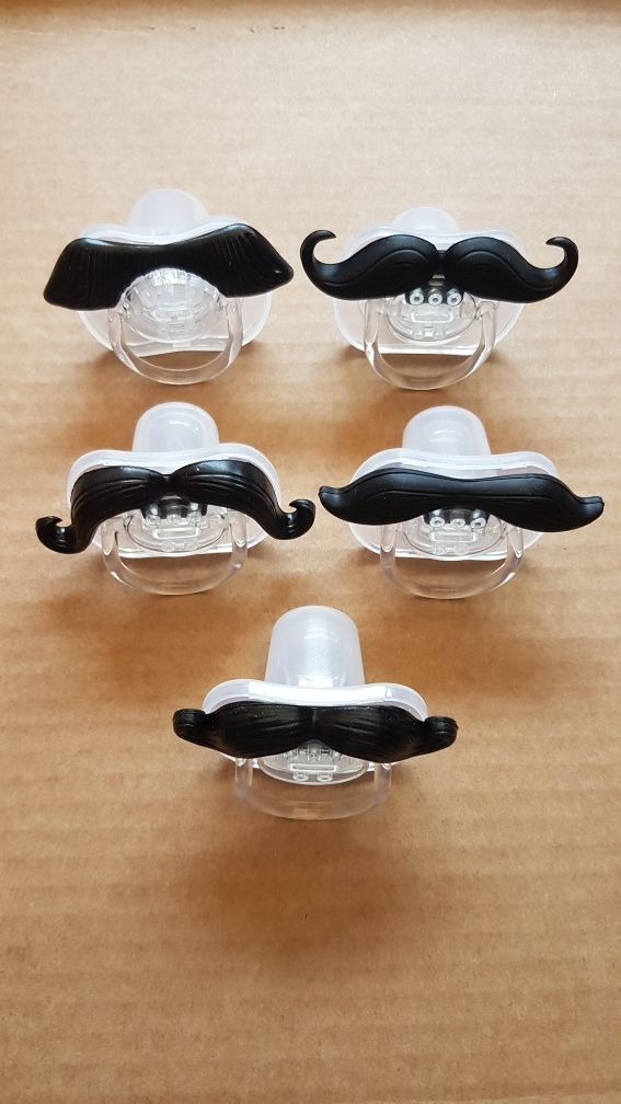 Chupeta Bigode Bebé/Moustache BPA Free