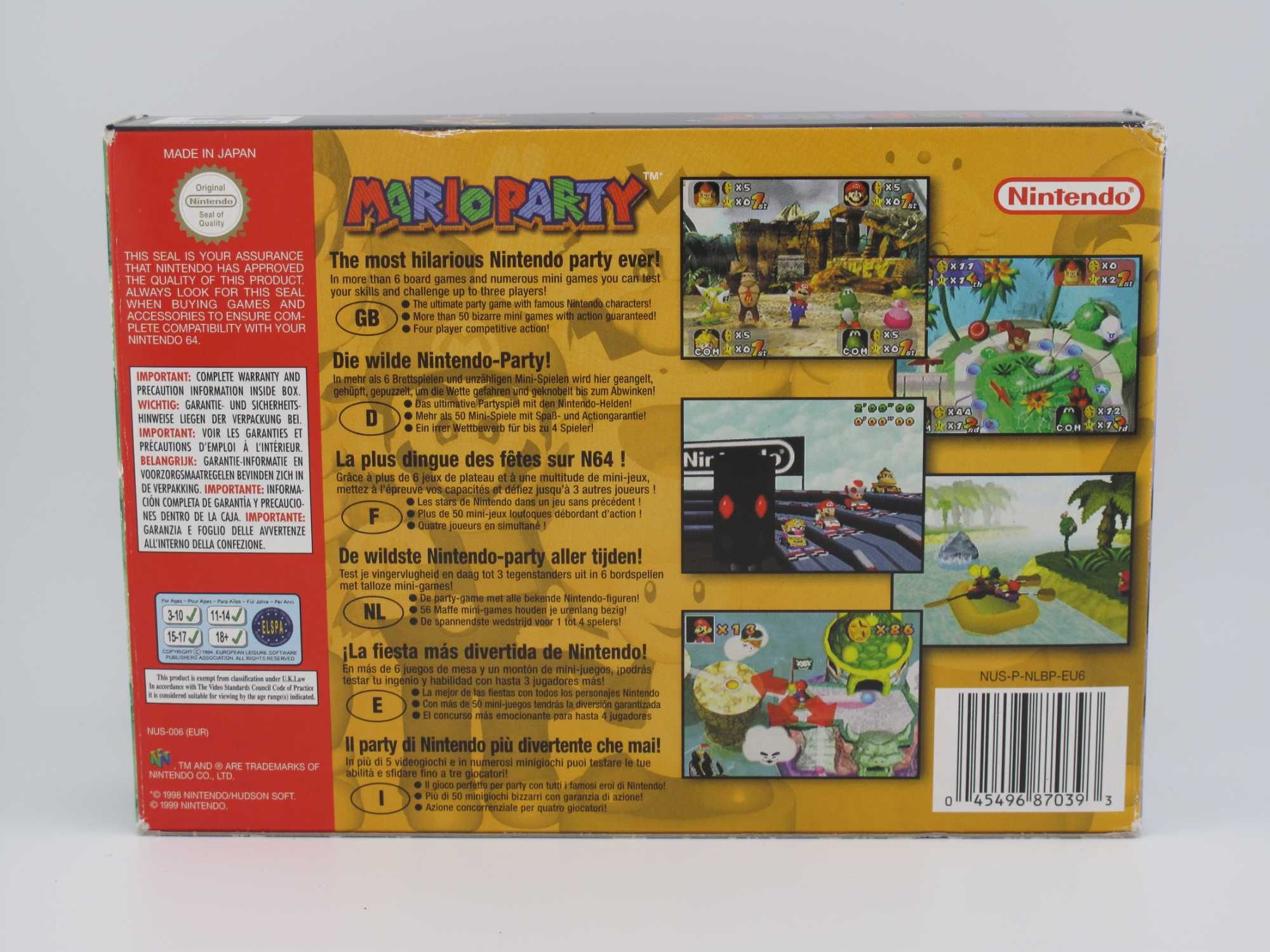 Mario Party - N64 / Nintendo 64