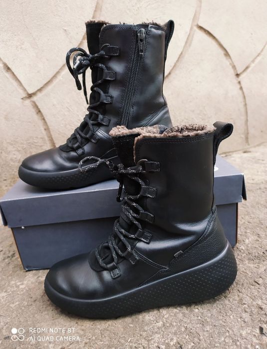 Ecco 32 ботинки на дівчинку зимові чоботи сапоги черевики взуття ессо