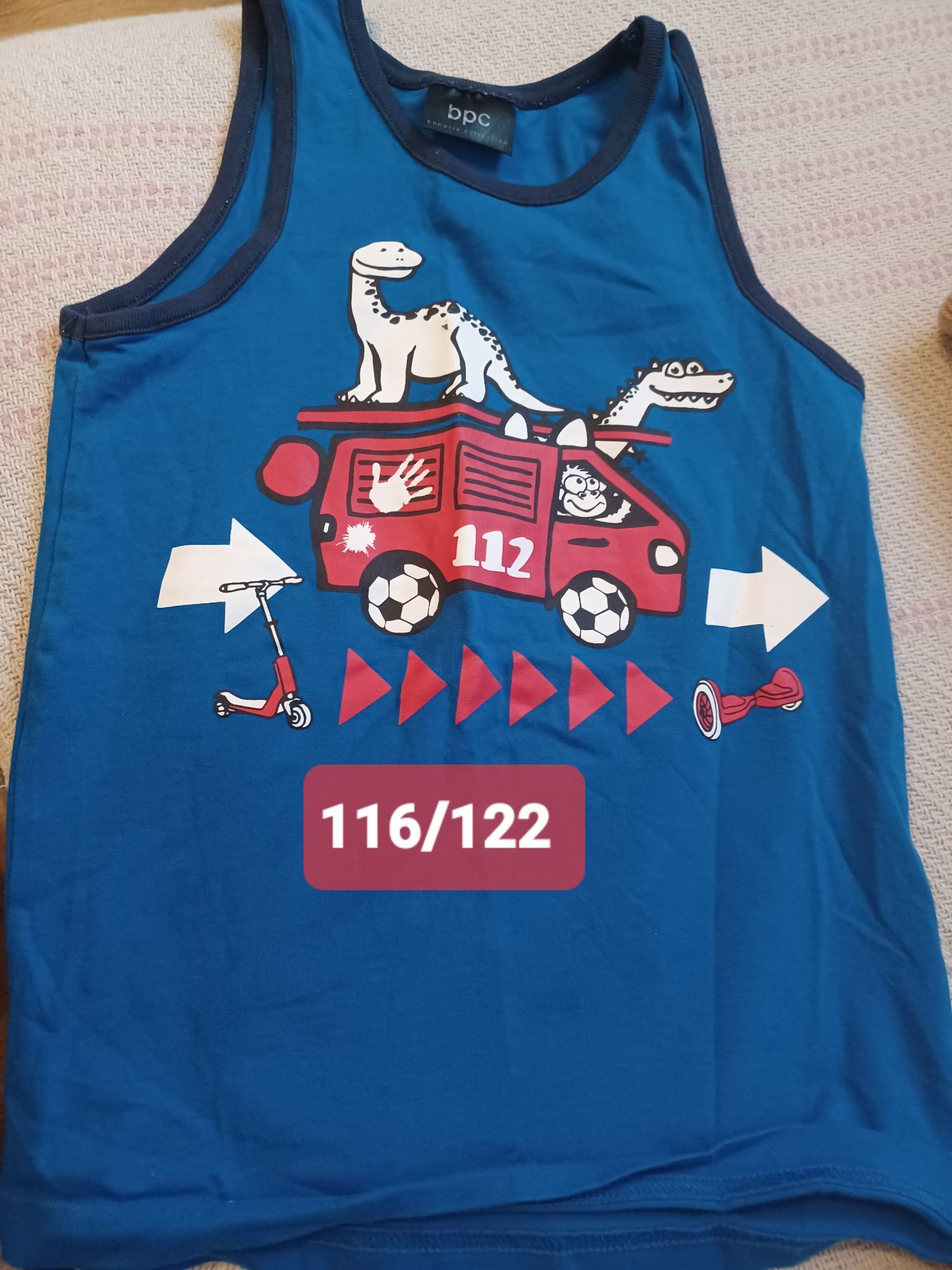 Paka ubrań na lato chłopiec 116/ 122