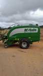 Enfardadeira mchale fusion 3 e frente moresil 5 linhas