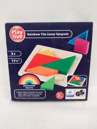 Tęczowa układanka tangram Play Tive Montessori