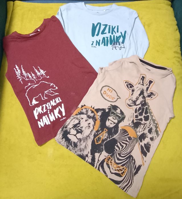 Zestaw bluzka 122(3 szt)