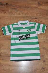 Koszulka Celtic F.C. z autografami Maloney Hesselink